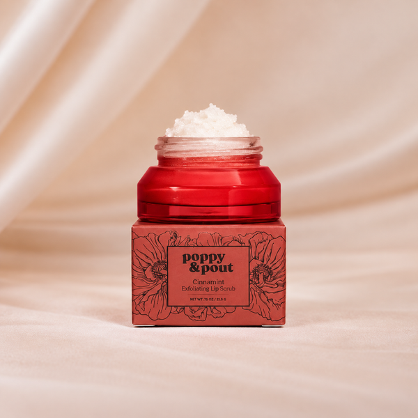 Poppy and Pout Lip Scrub Cinnamint