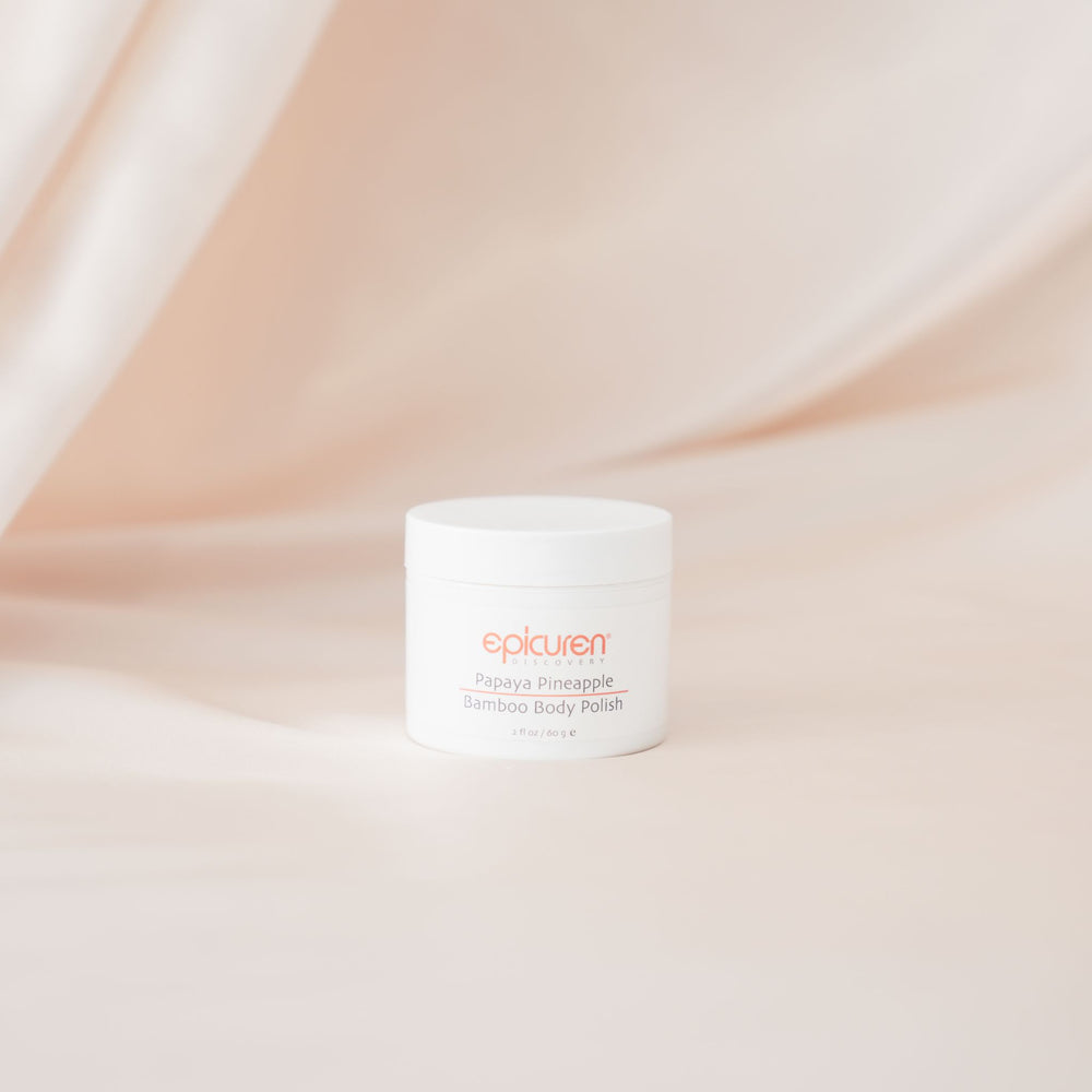 Papaya Pineapple Bamboo Body Polish - Travel