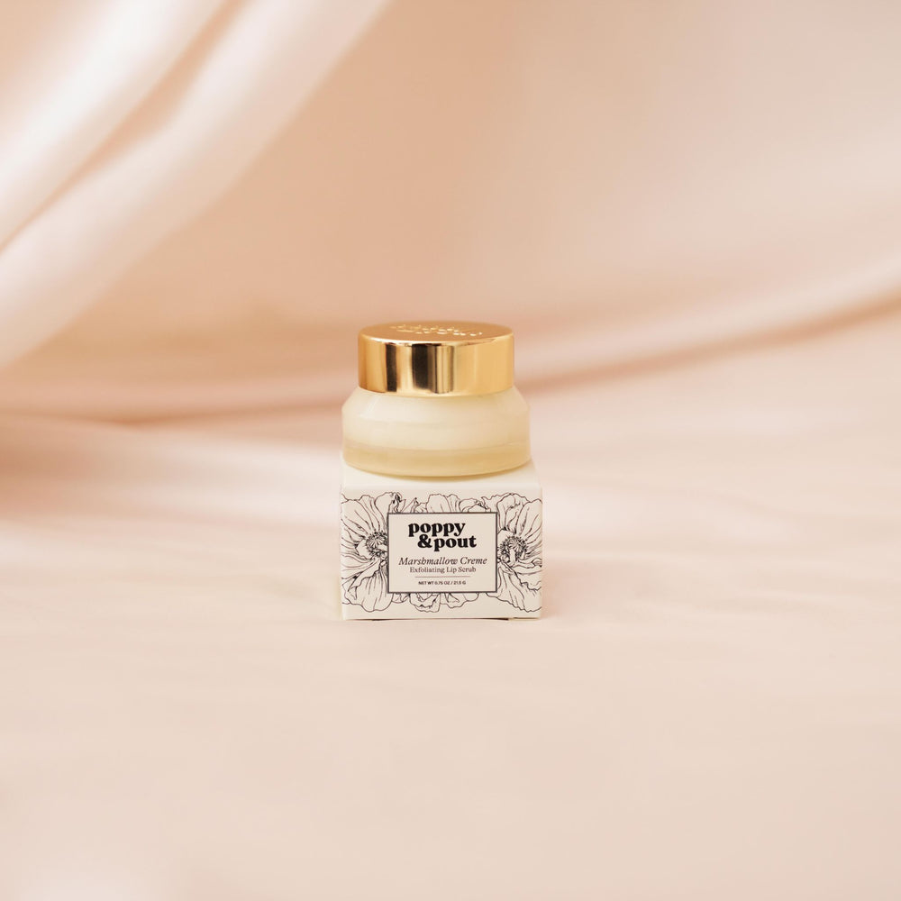 Poppy and Pout Lip Scrub Marshmallow Creme