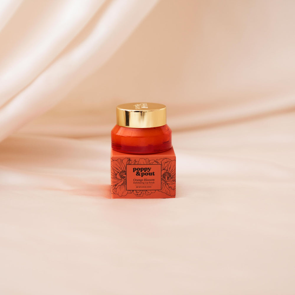 Poppy and Pout Lip Scrub Orange Blossom