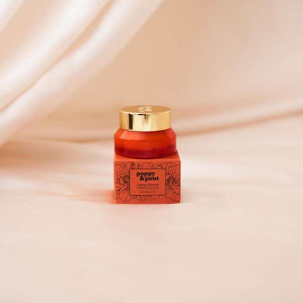 Poppy and Pout Lip Scrub Orange Blossom