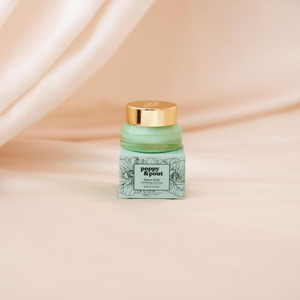 Poppy and Pout Lip Scrub Sweet Mint