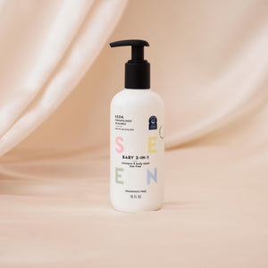 SEEN Baby 2-in-1 Shampoo & Body Wash, Fragrance Free