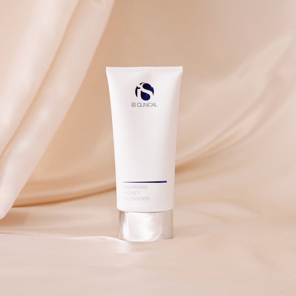 iS Clinical Warming Honey Cleanser tube, front
