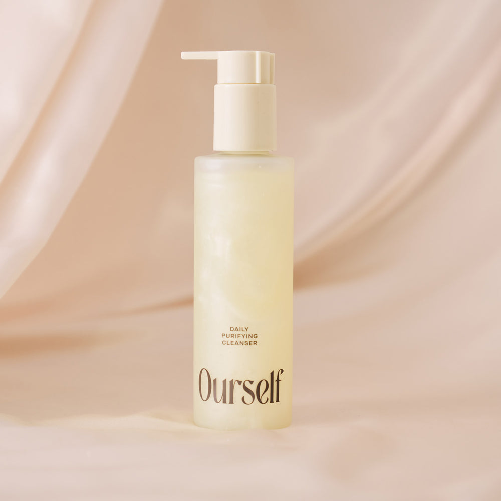 Ourself Daily Purifying Cleanser pump bottle, front