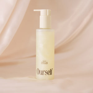 Ourself Daily Purifying Cleanser pump bottle, front